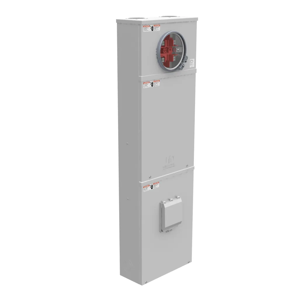 4 TERMINALES CON ANILLO 2 PLACAS DE CIERRE CHICAS TIERRA TRIPLE BYPASS DE PUENTE DESCONECTABLE PRINCIPAL DE 100 AMP 200KAIC 240V