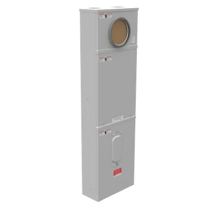 7-Jaw Meter Socket w/ Main Breaker