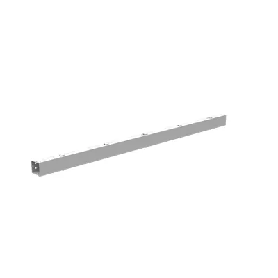 2.5x60x2.5 Hinge Cover Gutter Type 1 UL Listed Steel Knockouts ANSI 61 Gray
