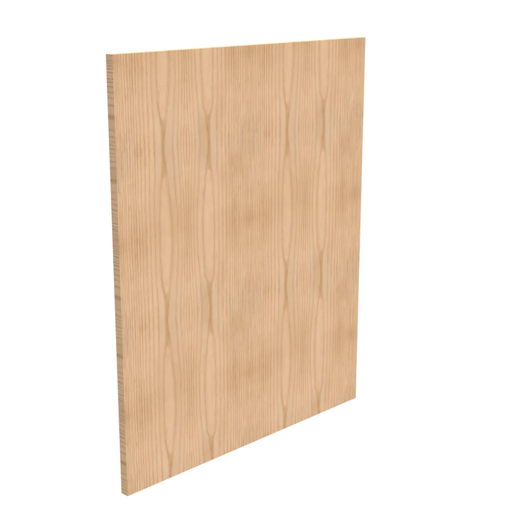 Panel posterior 27x33 No listado UL Madera Sin pintura Sin orificios de montaje