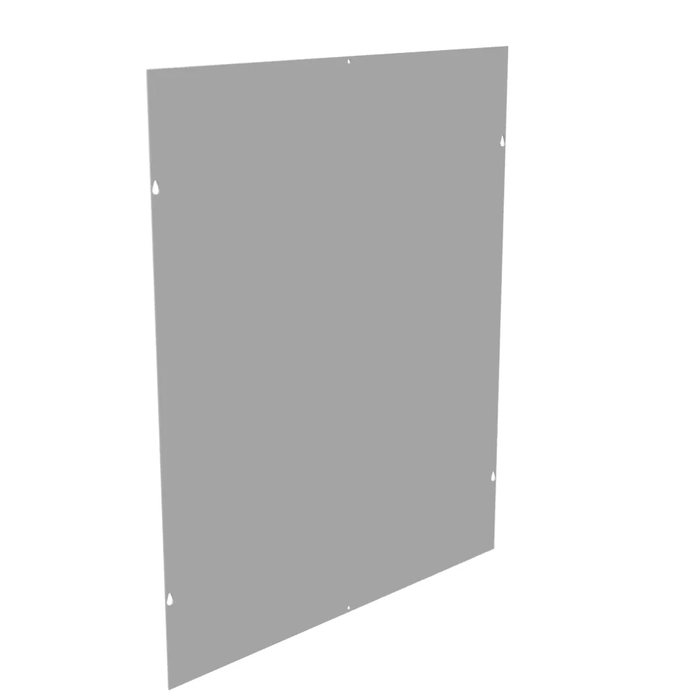 Front Cover Type 1 30x36 Screw Cover ANSI 61 Gray Steel