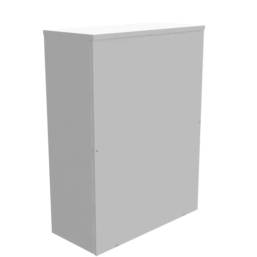 48x16x36 Screw Cover Type 3R UL Listed Steel No Knockouts ANSI 61 Gray Quad D Knockout for Lock Emboss Mounting Holes in Back