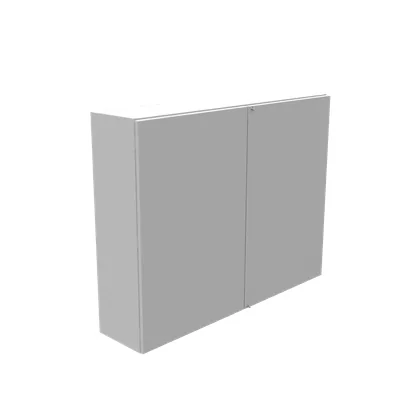 54X12X42 Hinge Cover UL Listed Type 1 Steel No Knockouts ANSI 61 Gray Overlapping Doors Padlocking Provision Drip Shield