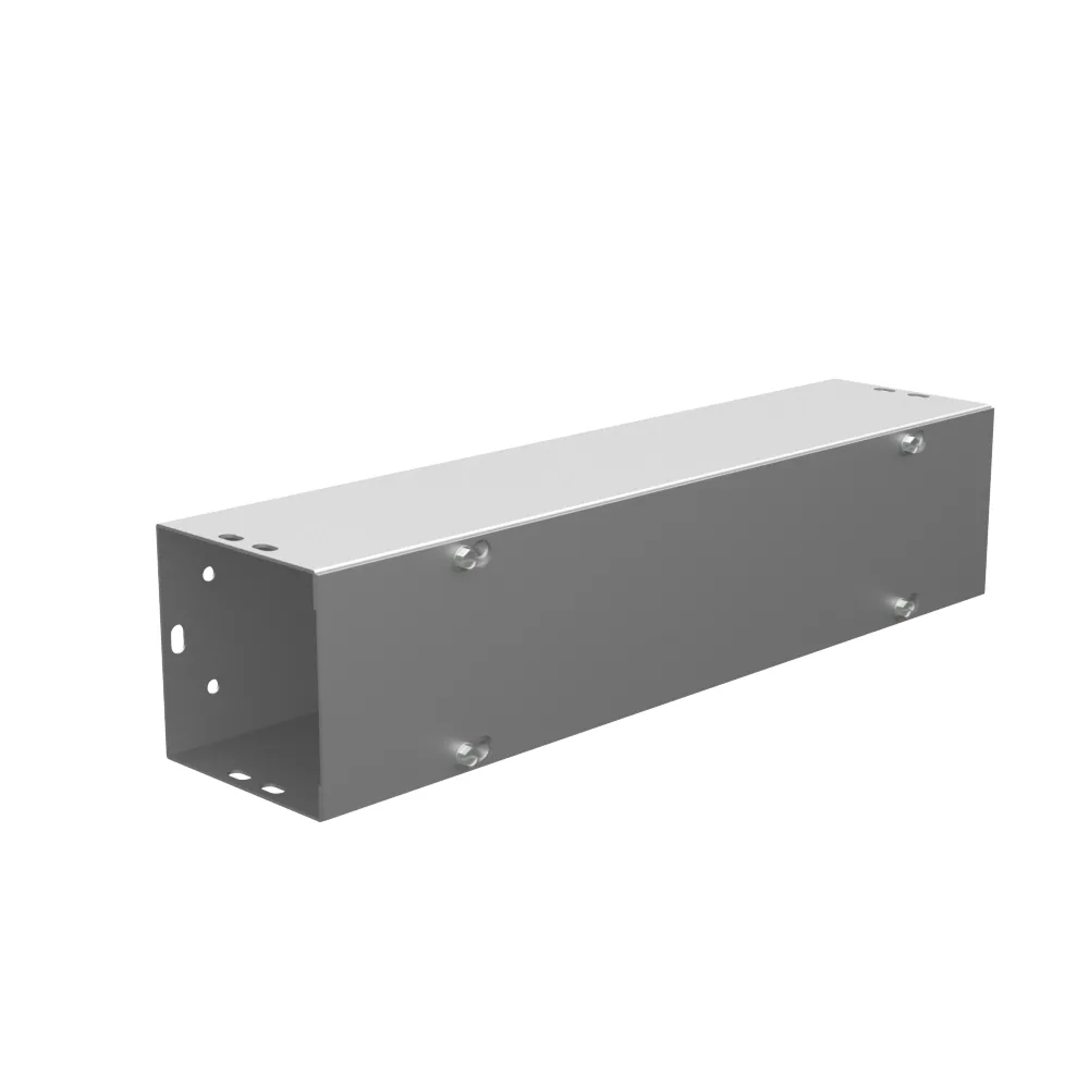 4x18x4 Screw Cover Wireway Type 1 UL Listed Steel No Knockouts No Paint