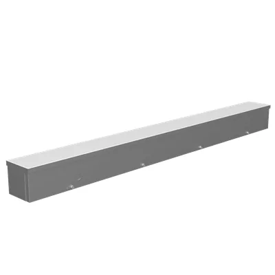 4x48x4 Screw Cover Wireway Type 3R UL Listed Steel No Knockouts No Paint Quad D Knockout for Lock Emboss Mounting Holes in Back