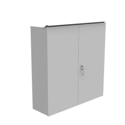 Hinge Cover Steel No Knockouts Double Doors Lift Off Hinges Steel Back Board Installed