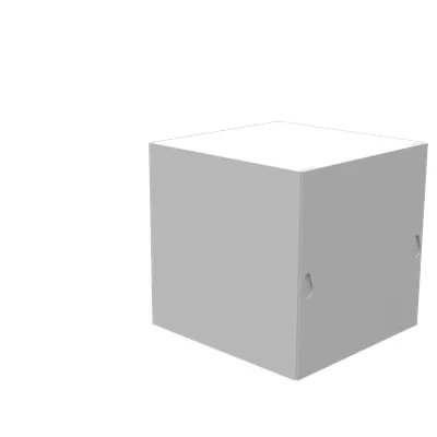6X6X6 Screw Cover UL Listed Type 1 Steel No Knockouts ANSI 61 Gray Blank Cover Installed