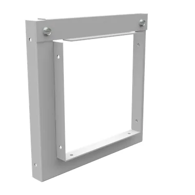 Wireway Reducer 6x6-8x8 Screw Cover Hinge Cover ANSI 61 Gray Steel No Knockouts