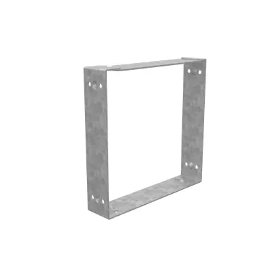 Wireway Connector 6x6 Screw Cover Hinge Cover No Paint Steel No Knockouts