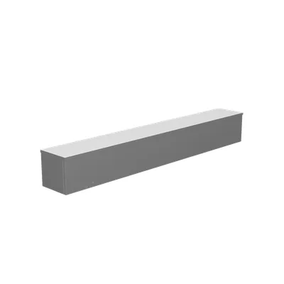 8x60x8 Screw Cover Wireway Type 3R UL Listed Steel No Knockouts No Paint Quad D Knockout for Lock Emboss Mounting Holes in Back