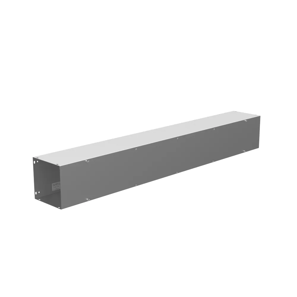 8X72X8 Screw Cover Wireway UL Listed Type 1 Steel No Knockouts No Paint
