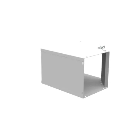 Wireway Elbow 90 Inside Opening ANSI 61 Gray Steel