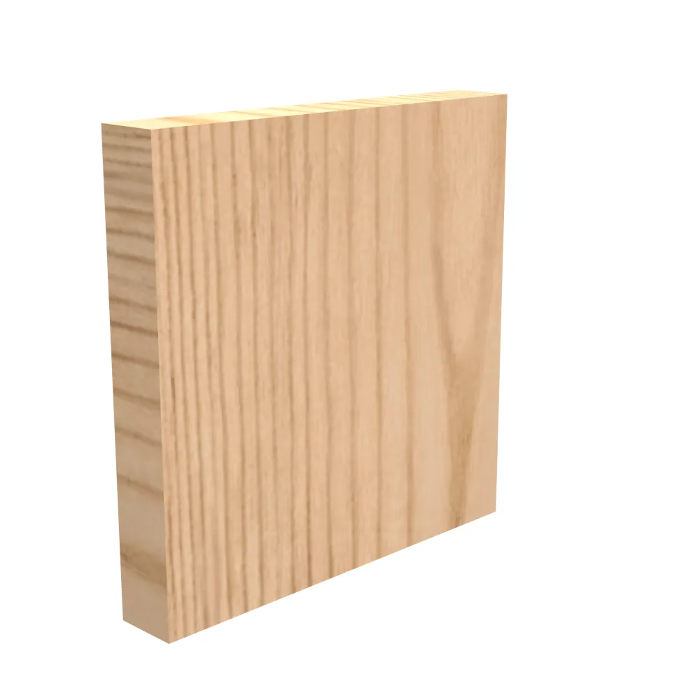 5x5 Panel Posterior Sin Certificación UL Madera Sin Pintura Sin Agujeros de Montaje