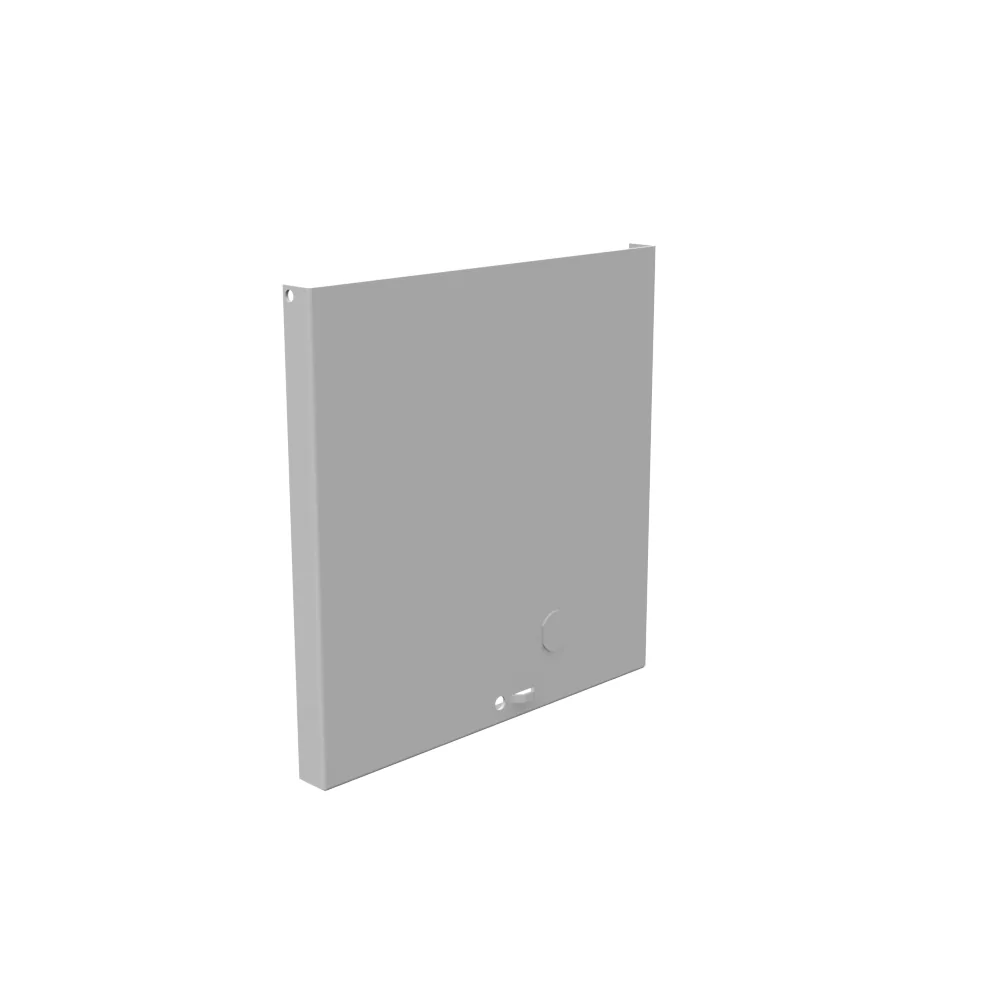 Tapa Frontal Tipo 3R No Listada UL 8x8 Tapa Atornillada Acero Gris ANSI 61