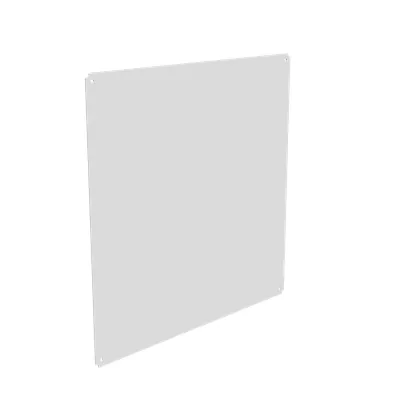 Back Panel Non UL Listed 30x30 Small Hinge Cover White Steel