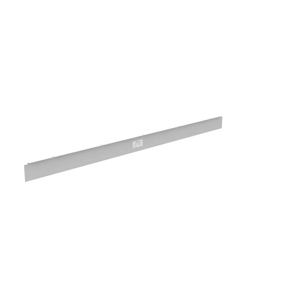 Wireway Barrier 4x60 Type 1 - 3R Wireways ANSI 61 Gray Steel No Knockouts
