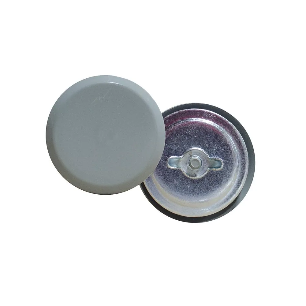 Hole Seal .75 In Multiple Enclosures ANSI 61 Gray Steel