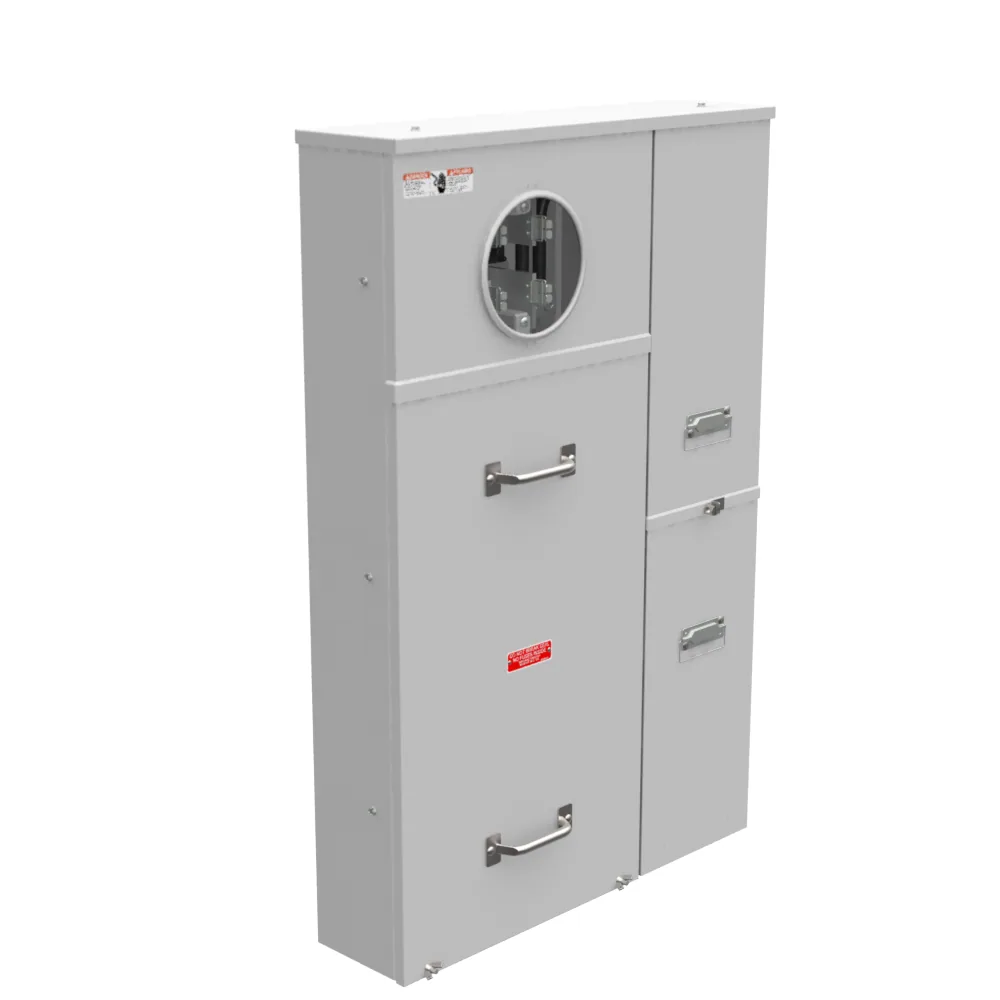4 TERMINALES CON ANILLO TAPA PLANA 5 POSICIONES TIERRA 400A INTERRUPTOR PRINCIPAL 22KAIC 240V