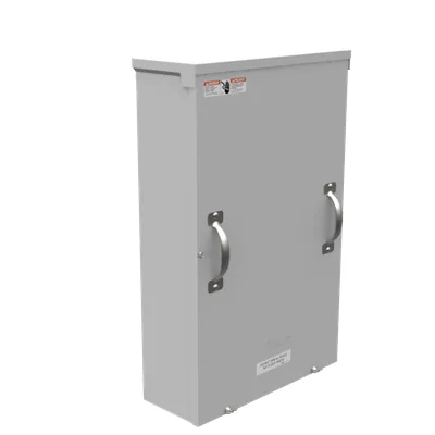 200 AMP 3 PH 600 VOLT 16INX26INX6IN PNTD STL LIFT OFF SCR FRONT 1 LUG PER LND - 6-250KCMIL 1 LUG PER LND 6-250KCMIL 10K AIC