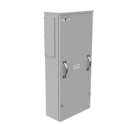 400 AMP 3 PH 600 VOLT 16INX36INX7IN PNTD STL LIFT OFF SCR FRONT .5-13 STUD 1 LUG PER LND - 4-600KCMIL 10K AIC