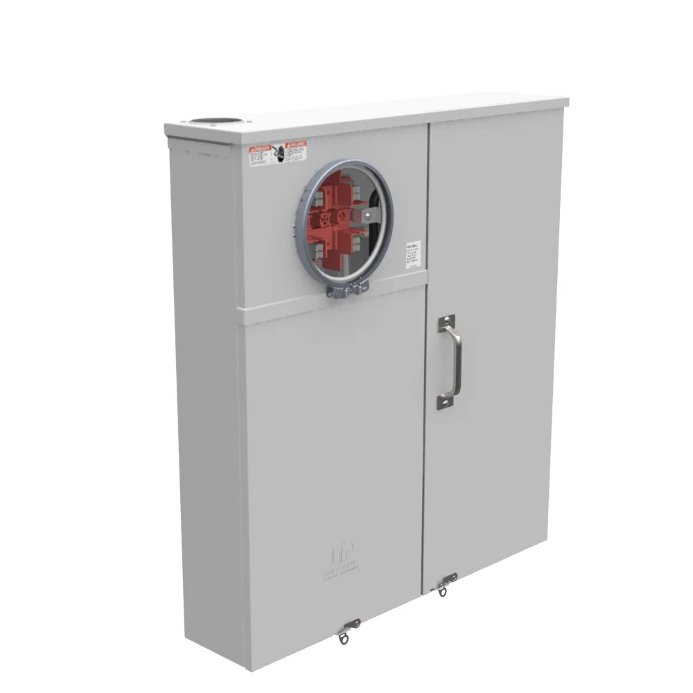 4 TERMINALES CON ANILLO 2 PLACAS DE CIERRE CHICAS TIERRA TRIPLE BYPASS DE PUENTE DESCONECTABLE PRINCIPAL DE 200 AMP 100KAIC 240V