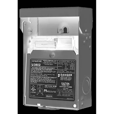 60 AMP NON-FUSED AC DISC PULL-OUT Canadian U/L approved