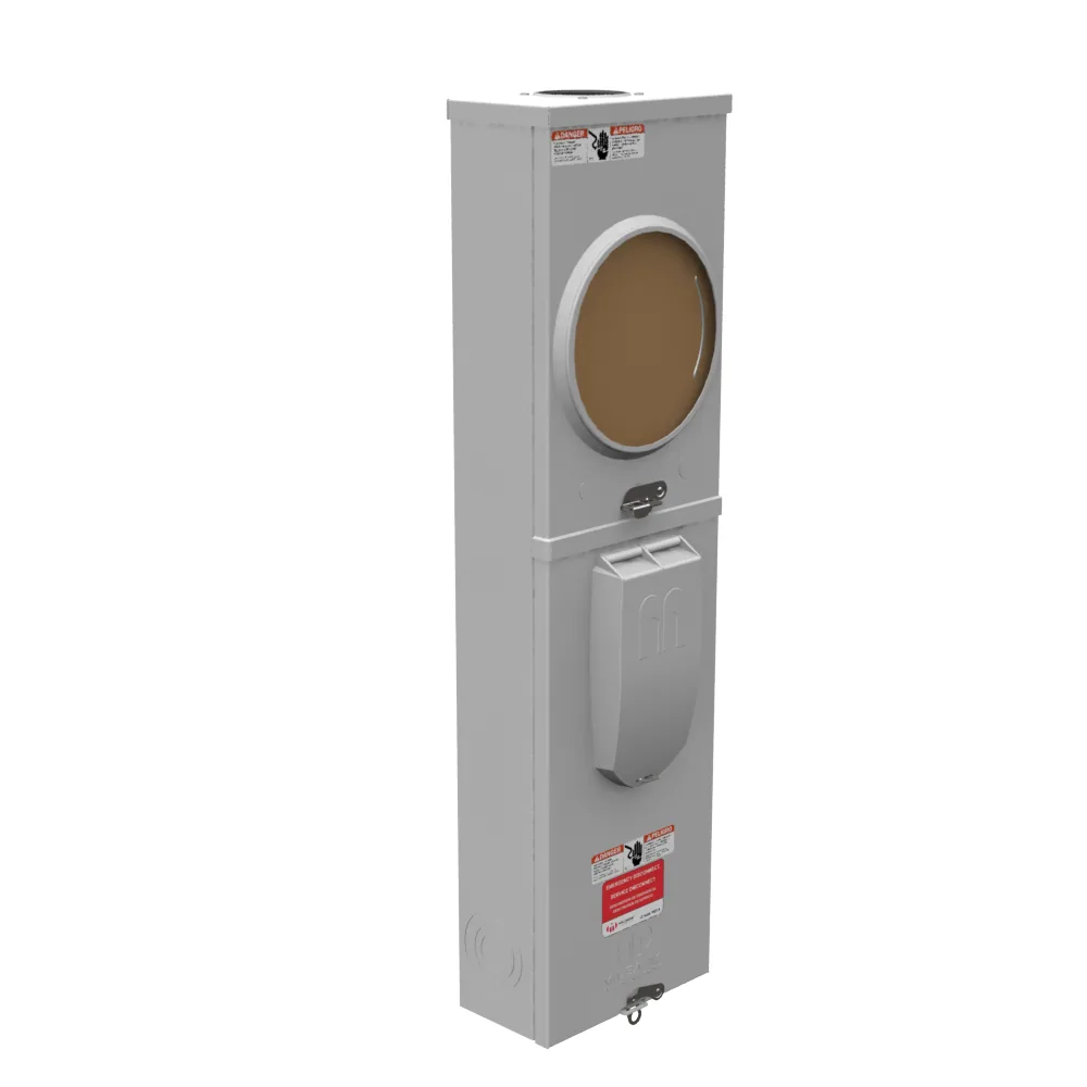 4 TERMINALES SIN ANILLO CHICO HUB ABIERTO 2 POSICIONES TIERRA TIERRA DE POSICIÓN SENCILLA INTERRUPTOR PRINCIPAL DE 100 AMP 22KAIC 120-240V