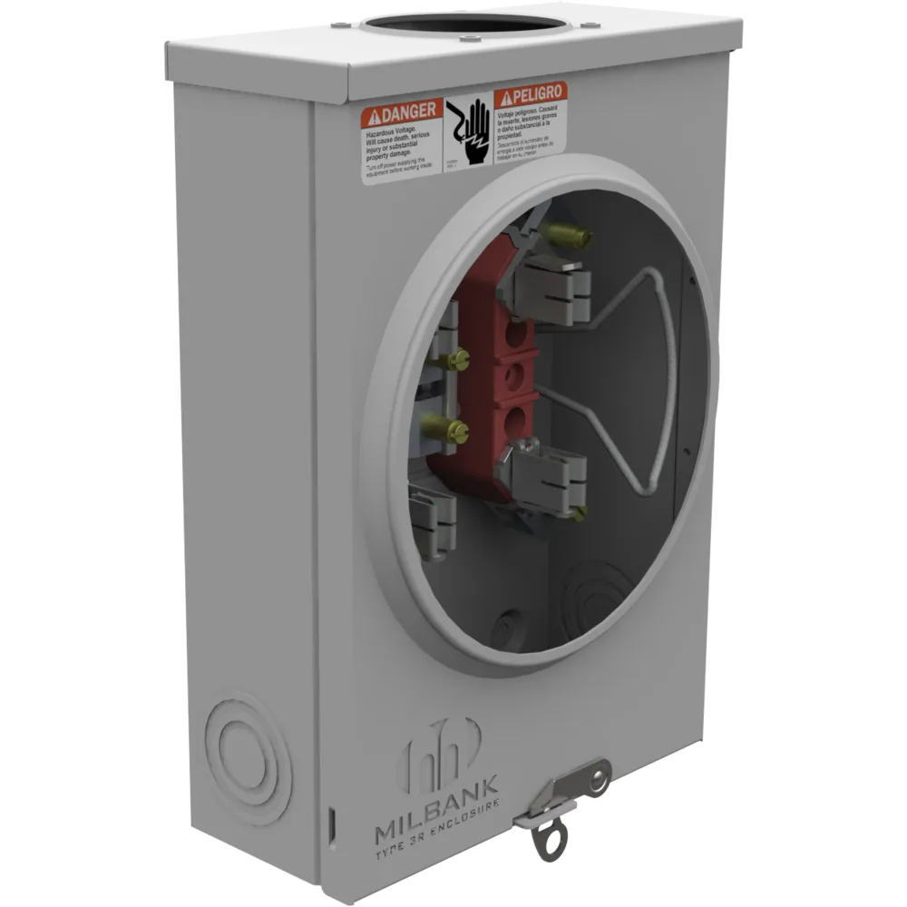 Ringless Meter Socket, 2in Hub