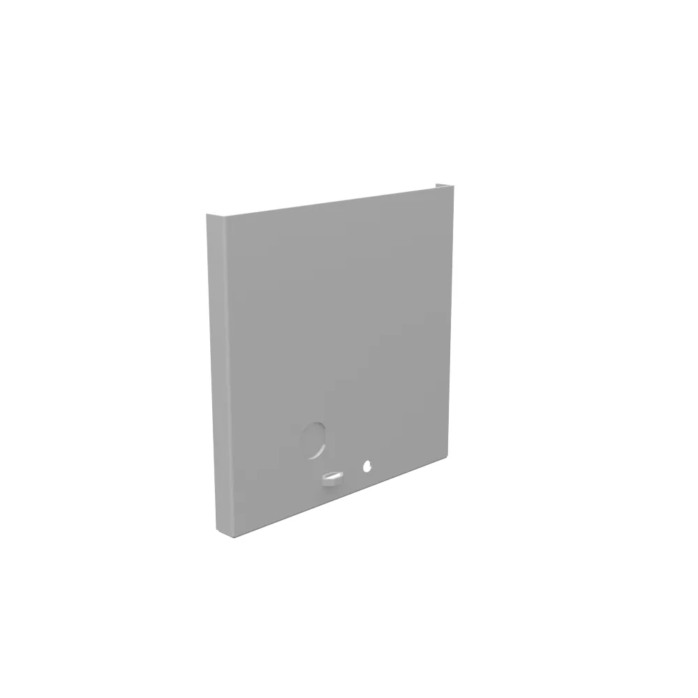 Front Screw Cover NEMA 3R 36x36 ANSI 61 Gray Steel