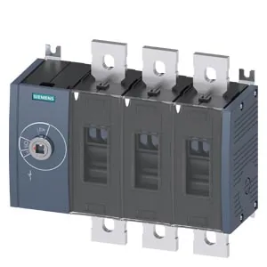 Interruptor seccionador 630 A, 3 polos, tamaño 4