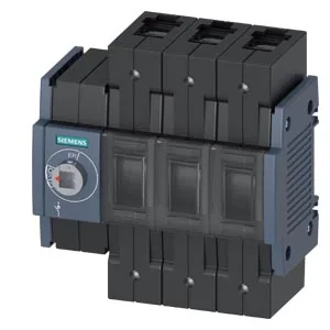 Interruptor seccionador 125 A, 3 polos, tamaño 2