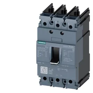 Interruptor de caja moldeada 3VA51, 3 polos, 16 A