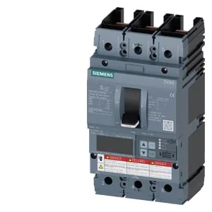 Interruptor de caja moldeada 3VA UL 100 A 3P 35 kA, ETU5 LSI (FS150)