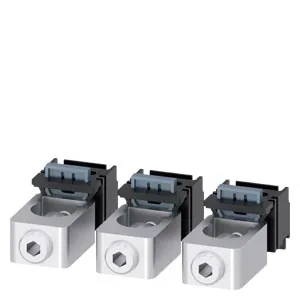 Bornes para conductor redondo para interruptor 3VA, juego de 3 piezas