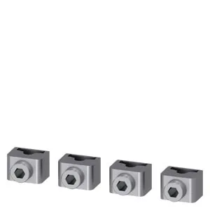 Round conductor terminals for 3VA circuit breaker, set of 3
