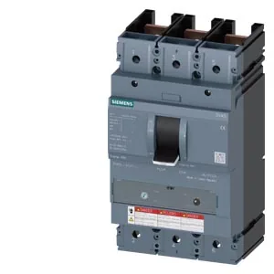 Molded case circuit breaker 3VA53, 3-pole, 300 A