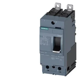 Interruptor termomagnetico de caja moldeada 100 A 3 polos, capacidad de interrupcion clase H, serie 3VA41