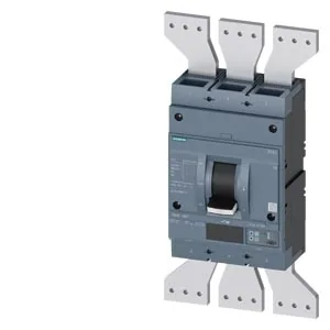 Molded case circuit breaker 3VA IEC 1250 A 3-pole 55 kA, ETU8 LSIG (FS1250)