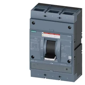 Interruptor de caja moldeada 3VA55, 3 polos, 700 A