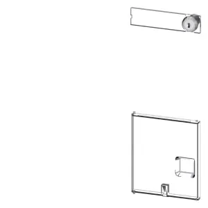 Tapa para unidad de disparo electrónica ETU600, interruptor 3WA
