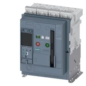Interruptor automático de bastidor abierto fijo, unidad de disparo electrónica ETU 600, tamaño 1