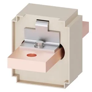 Sensor de corriente externo para neutro, tamaño 1, para interruptor automático 3WA, conexión de barra (incl. barra de cobre)