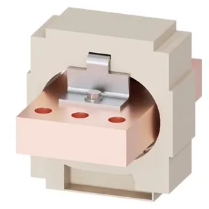Sensor de corriente externo para neutro, tamaño 2, para interruptor automático 3WA, conexión de barra (incl. barra de cobre)