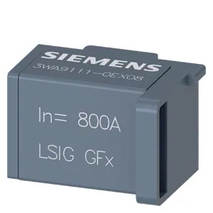 Rating Plug módulo de función LSIG GFx 800 A para interruptor 3WA