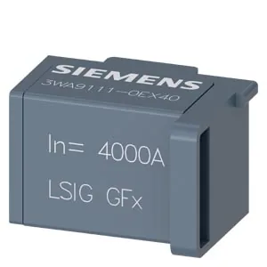 Rating Plug módulo de función LSIG GFx 4000 A para interruptor 3WA