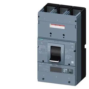 3VA molded case circuit breaker UL 1200 A 3-pole 35 kA, ETU8 LSIG (FS1200)