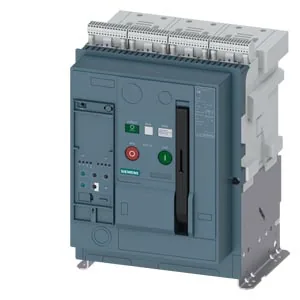 Interruptor automático de bastidor abierto fijo, unidad de disparo electrónica ETU 300, tamaño 1