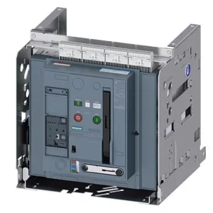 Removable open-frame circuit breaker TII, electronic trip unit ETU 300, size 2