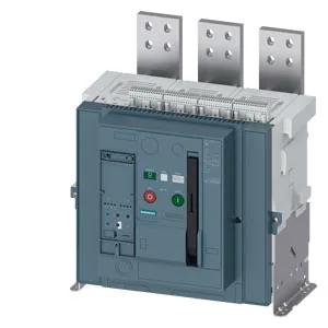 Interruptor automático de bastidor abierto fijo TII, unidad de disparo electrónica ETU 300, tamaño 2