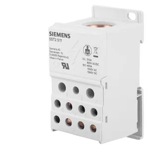 Bloque distribuidor 1 polo, 400 A, 690 V